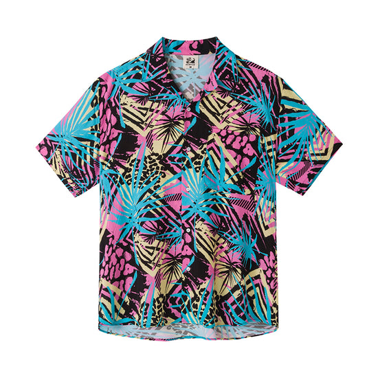 Leaf Printed Collection Hawaiian Shirts