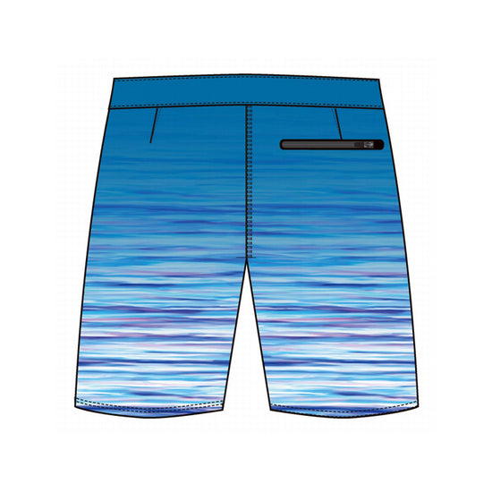 Straight Hem Color Gradient Collection Boardshorts