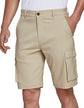 Men Custom Pattern Style With Single Buttons Cargo Hybrid Shorts