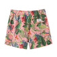 Flowers&Leaf Printed Collection Holiday Swim Shorts
