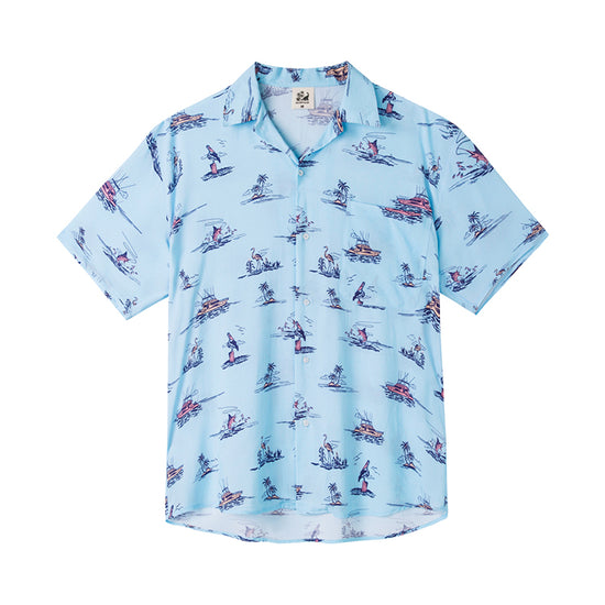 Island Design Printed Collection Hawaiian Shirts