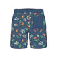 Scollap Hem Pineapple Printed Collection Boardshorts