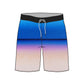 Straight Hem Color Gradient Collection Boardshorts