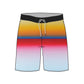 Straight Hem Color Gradient Collection Boardshorts