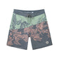 Floral Printed Collection Performance Board Shorts