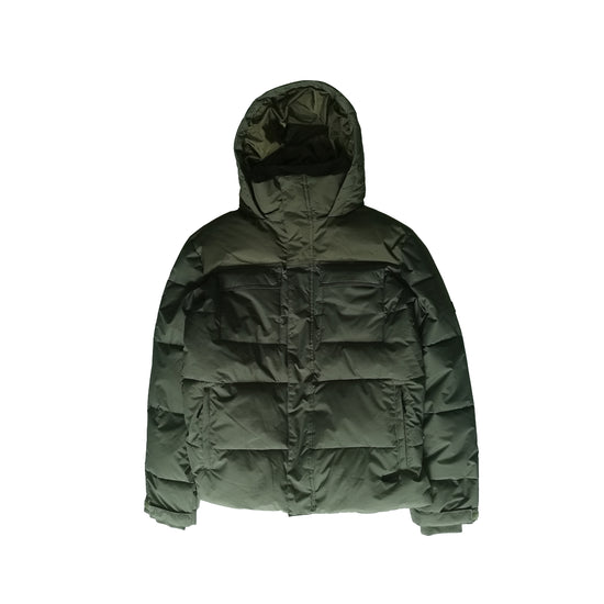 Solid Color Collection Parka Jacket
