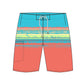 Straight Hem Color Gradient Collection Boardshorts