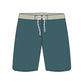 Scollap Hem Solid Color Collection Boardshorts