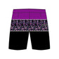 Straight Hem Striped & Floral Printed Collection Boardshorts