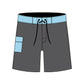 Straight Hem Solid Color Collection Boardshorts