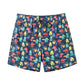 Colorful Design Elements Collection Holiday Swim Shorts