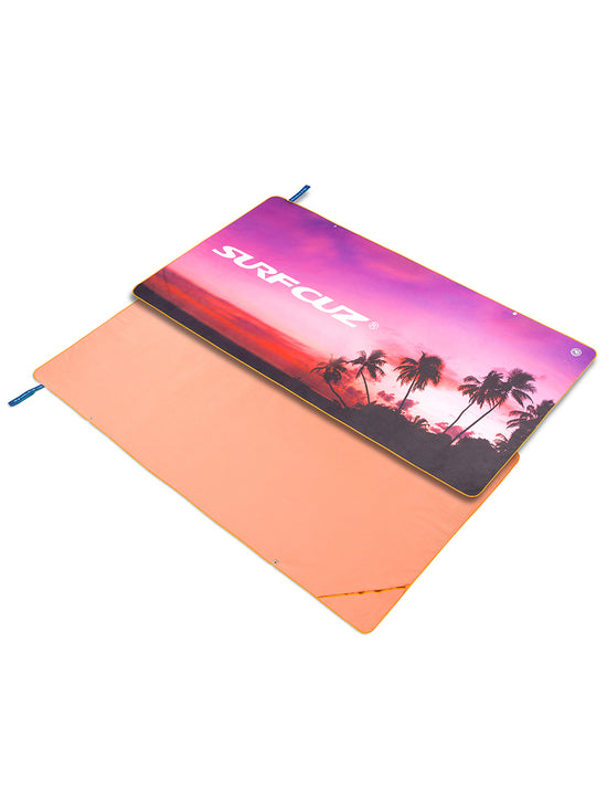 Sunset Print Sand Proof Microfiber Beach Towel