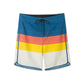 Color Block Splicing Collection Performance Board Shorts