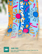 Sunrise Print Sand Proof Microfiber Beach Towel
